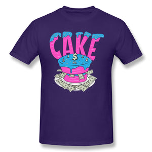 Air Jordan 1 Court Purple 1s Sneaker Tee Cake t Shirt For Man