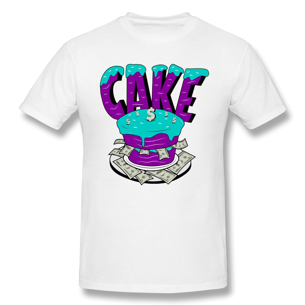 Air Jordan 1 Court Purple 1s Sneaker Tee Cake Shirt For Man