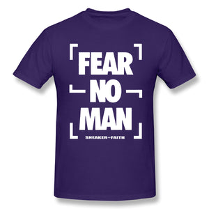 Air Jordan 1 Court Purple 1s Sneaker Tee Fear No Man Shirt For Man