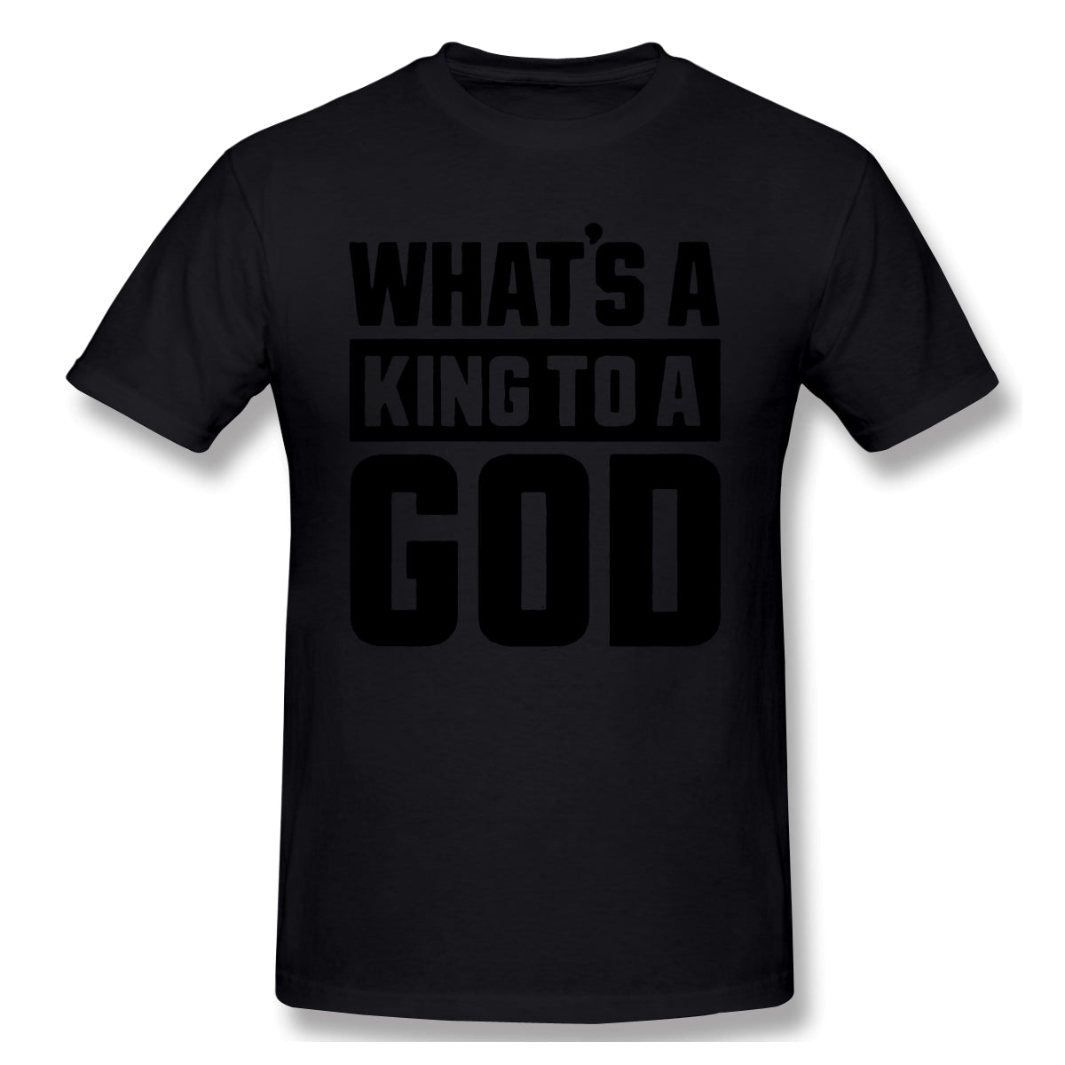 Air Jordan 1 Court Purple 1s Sneaker Tee What's a King To a God t Shirt For Man
